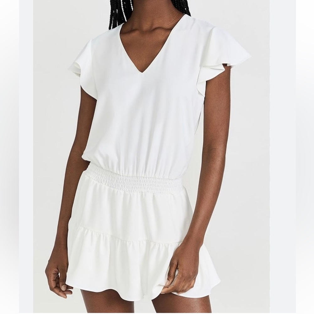 White amanda Uprichard romper size xs